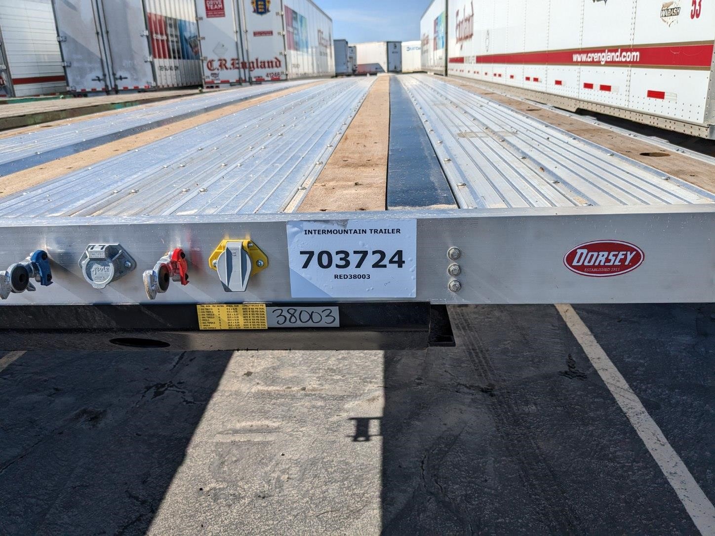 2024 DORSEY FLATBED Intermountain Trailer